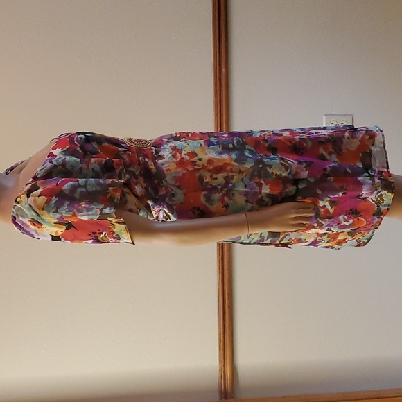 ICE Multi-color Modern Dress NWT - Picture 2 of 8